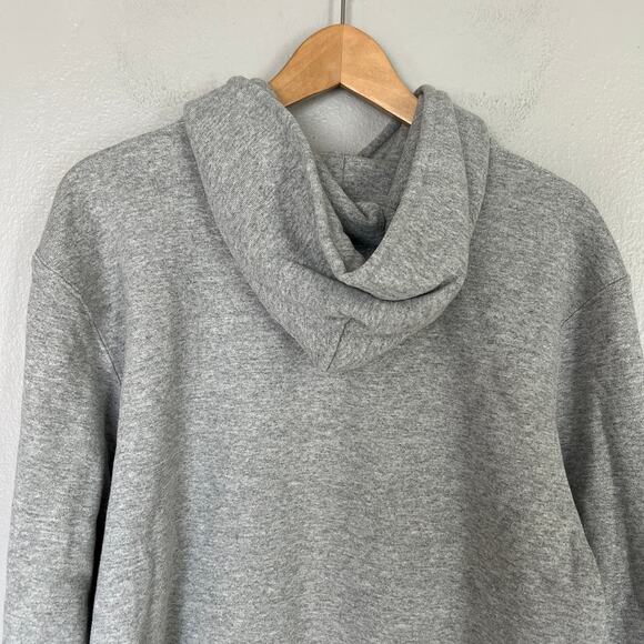 US Navy Fleece Hooded Sweatshirt Hoodie Men's Size M Gray Black Logo Soffee NWT - Picture 7 of 10